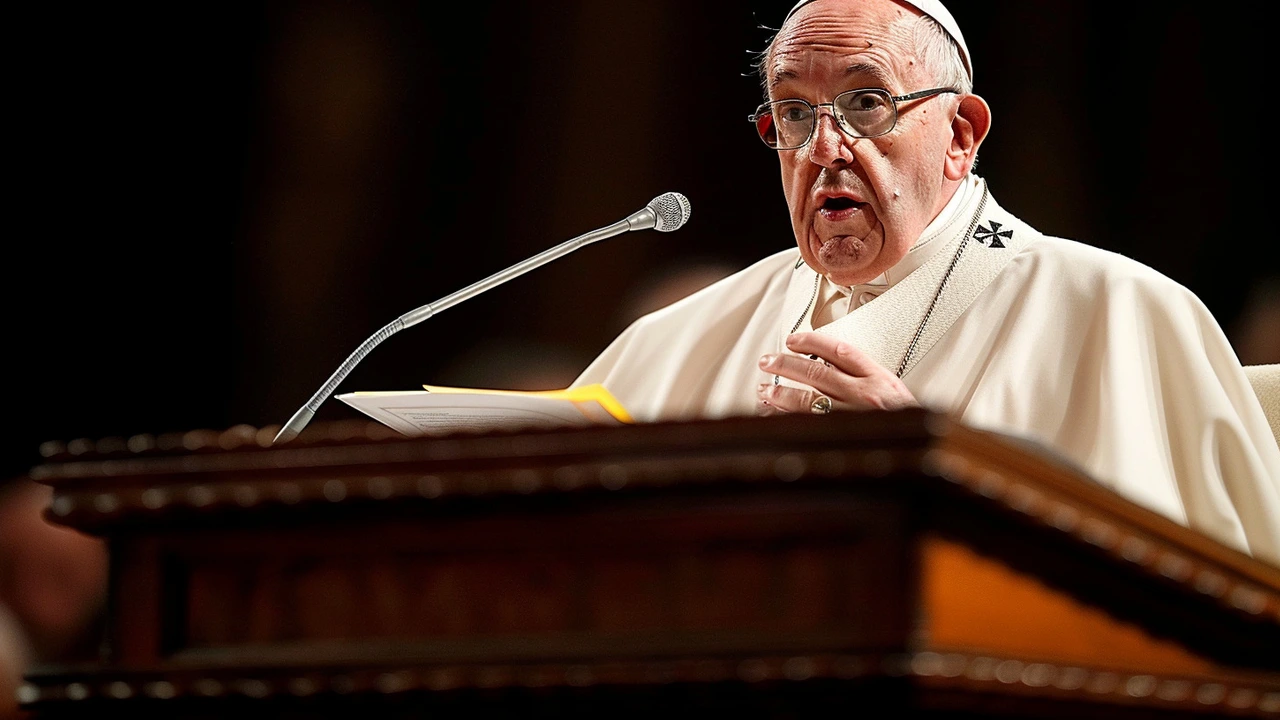 Pope Francis Apologizes for Homophobic Slur Amidst Controversy Over LGBTQ+ Stance