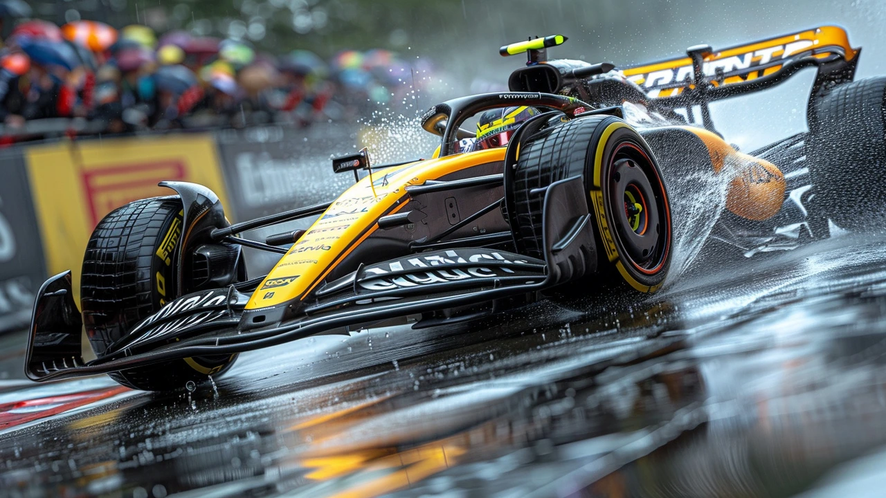 Lando Norris Shines in Rain-Affected Canadian Grand Prix Practice Session